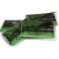 Golf Theme Microfiber Cleaning Cloth - Dye Sublimation (10"x10")